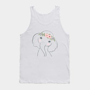 Cute Elephant Tank Top